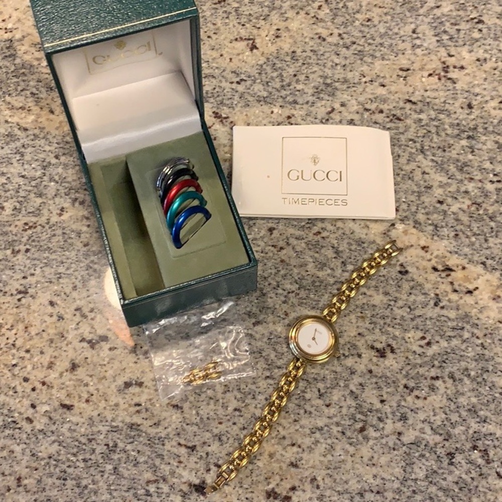 Authentic Vintage Gucci Bezel Watch